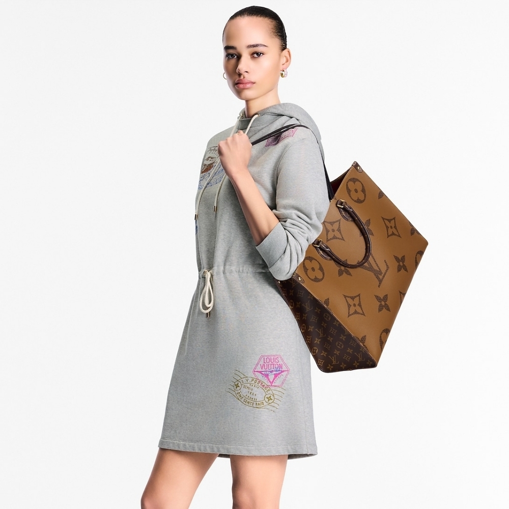 Like New!!! NWT! Louis Vuitton OnTheGo LV Reverse Canvas GIANT Monogram GM - Picture 6 of 16